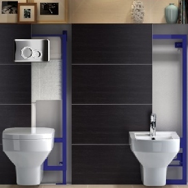 Set vas WC cu rezervor - Set lavoar cu piedestal
